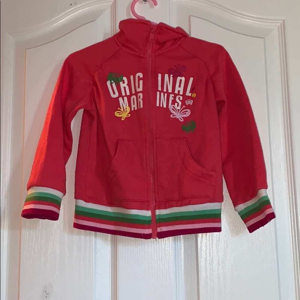 Original Marines Zip up Hoodie